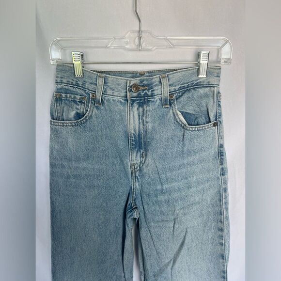 Levi’s High Waisted Straight Jeans size 24 - Picture 3 of 8